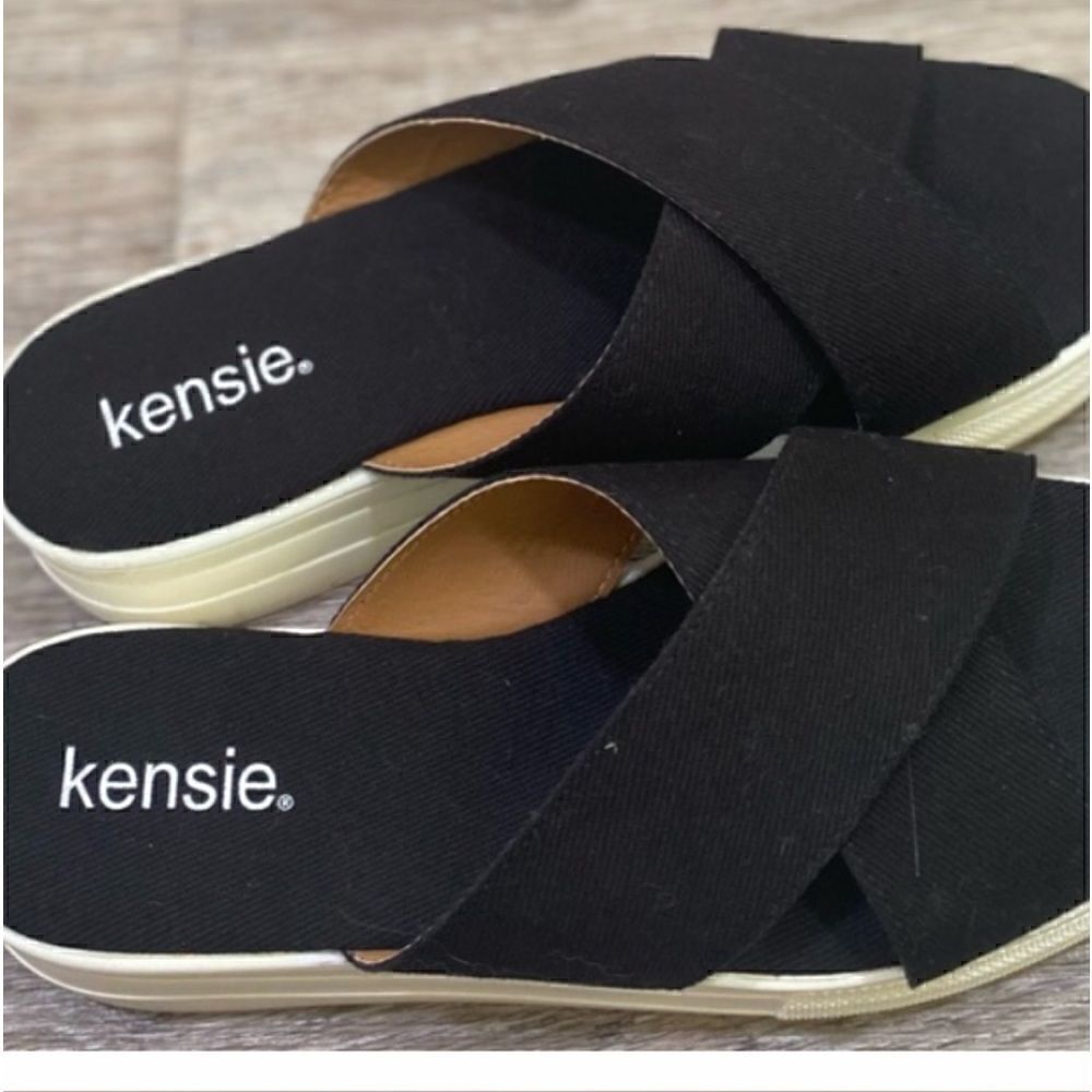 Kenzie platform slide sandals size 7.5M super comfortable.